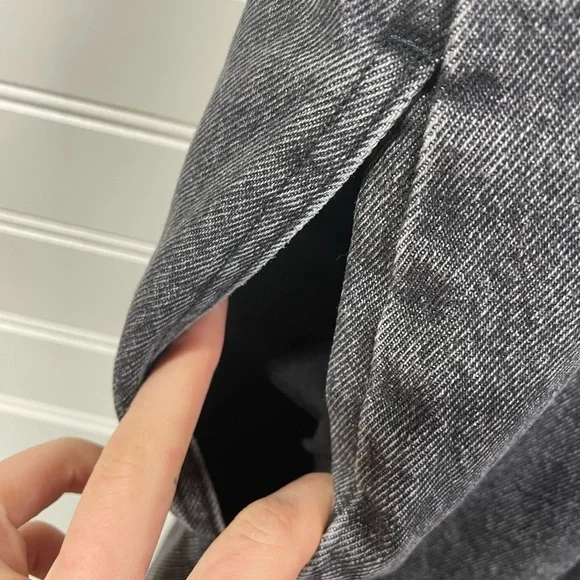 Levi’s Black Jean Dress Large Women’s - Picture 3 of 7